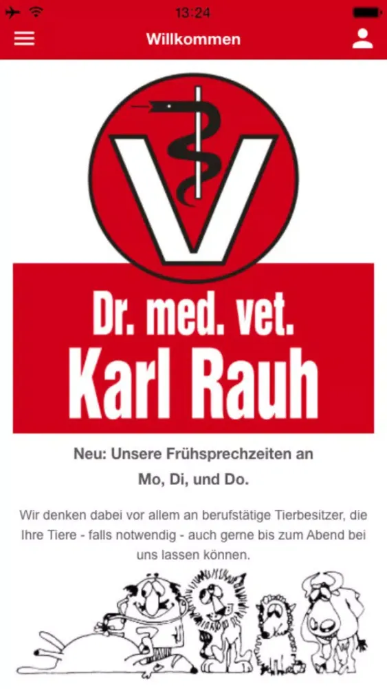 Ảnh chụp màn hình của Dr. med. vet. Karl Rauh