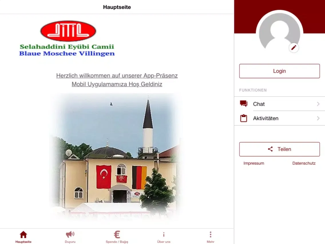 Screenshot di DITIB Villingen iPad 