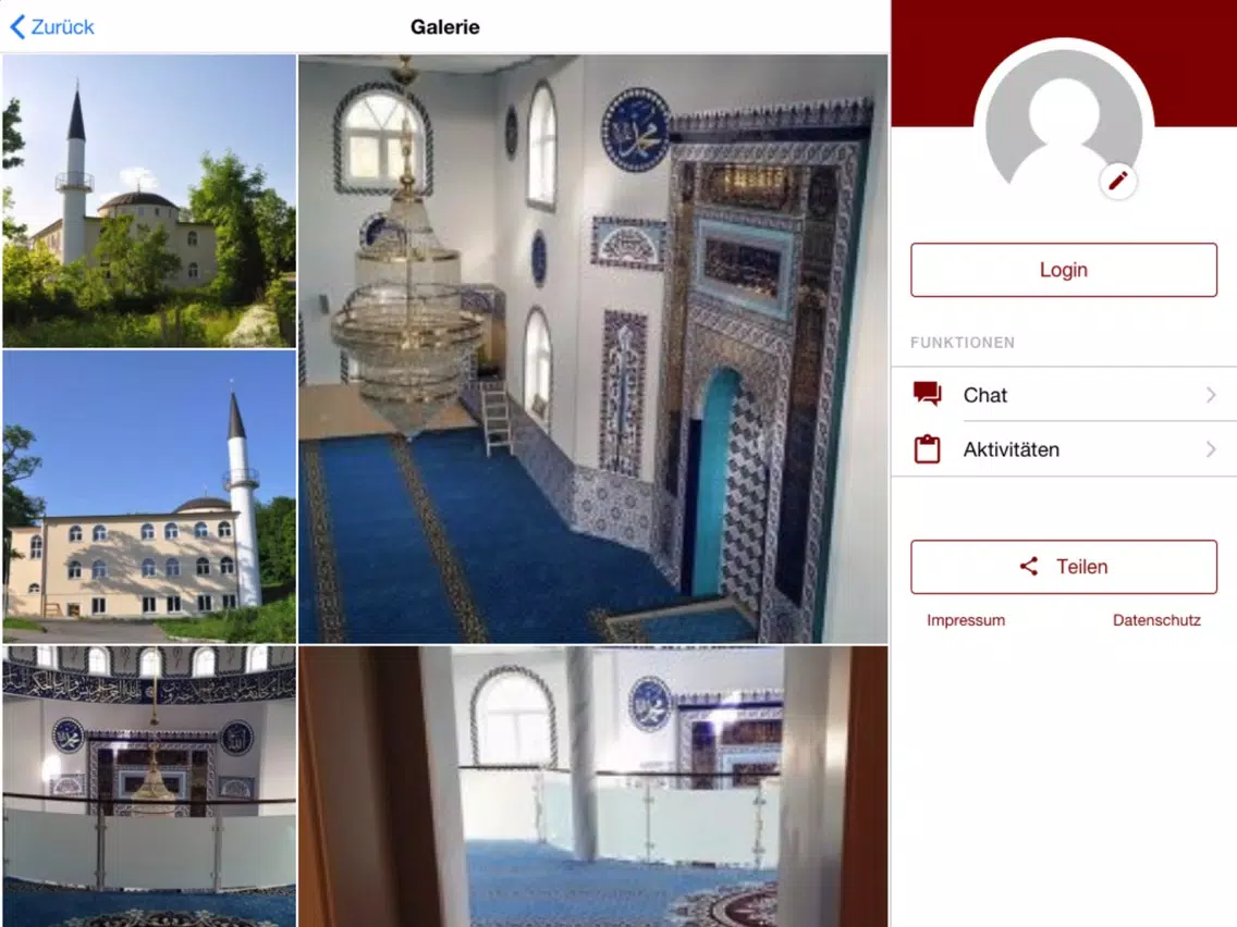 DITIB Villingen iPad  Screenshots