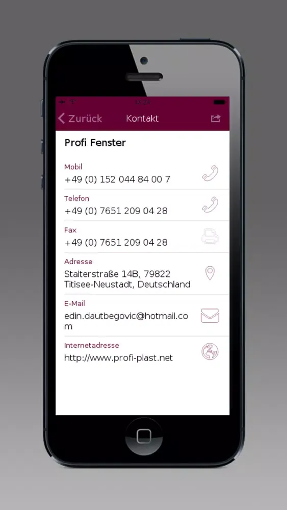 Profi Fenster স্ক্রিনশট