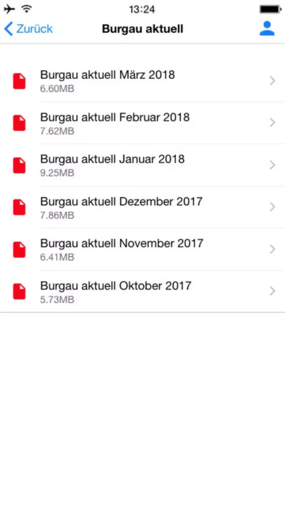 Tangkapan skrin Stadt Burgau
