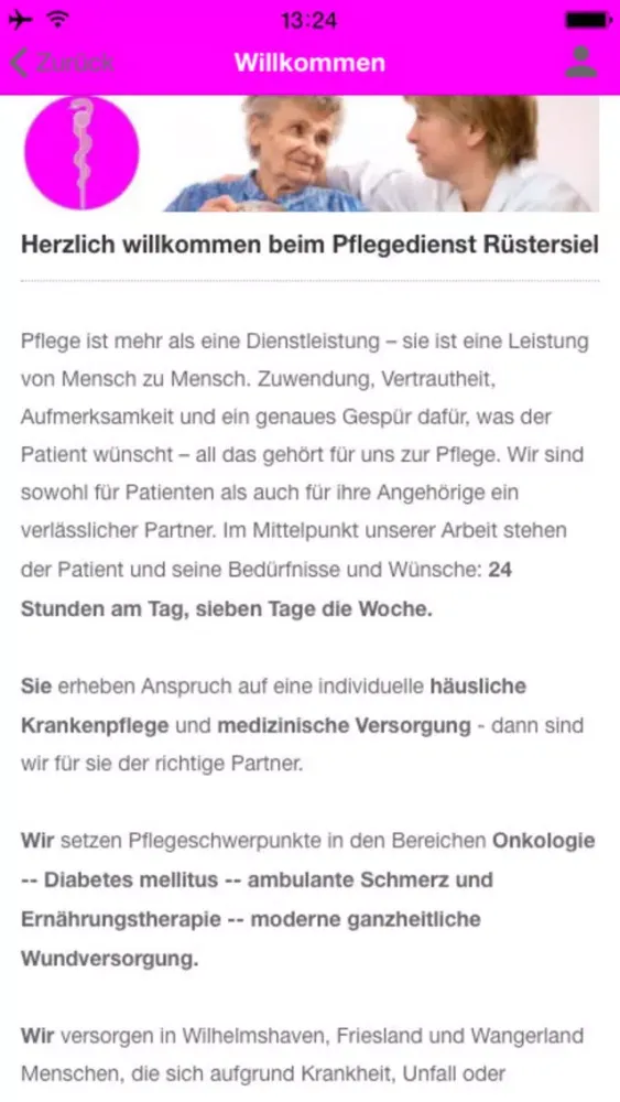 Pflegedienst Rüstersiel應用截圖