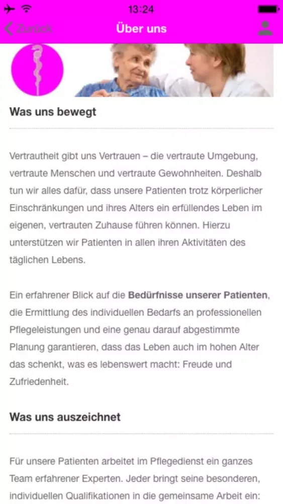 Pflegedienst Rüstersiel應用截圖