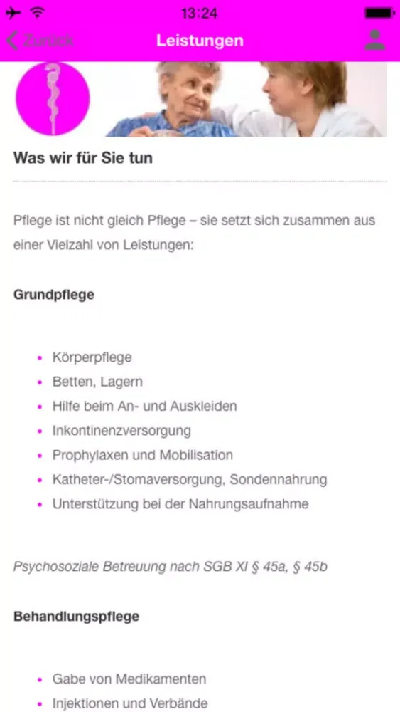 Pflegedienst Rüstersiel應用截圖