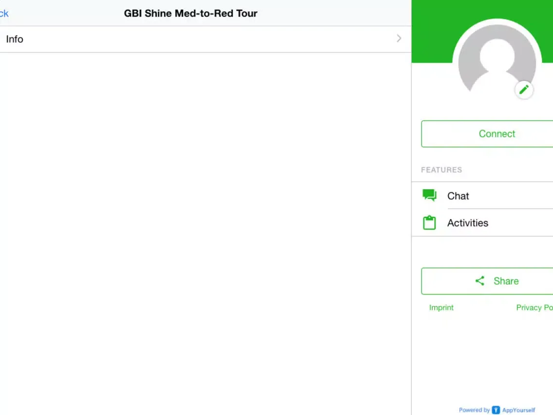 Global Biking Initiative iPad  स्क्रीनशॉट