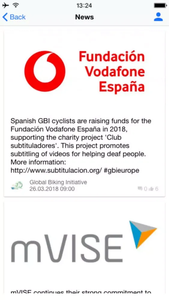 Global Biking Initiative स्क्रीनशॉट