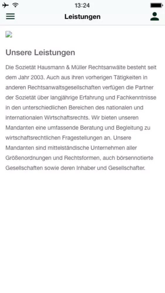 Screenshot di H&M Rechtsanwälte
