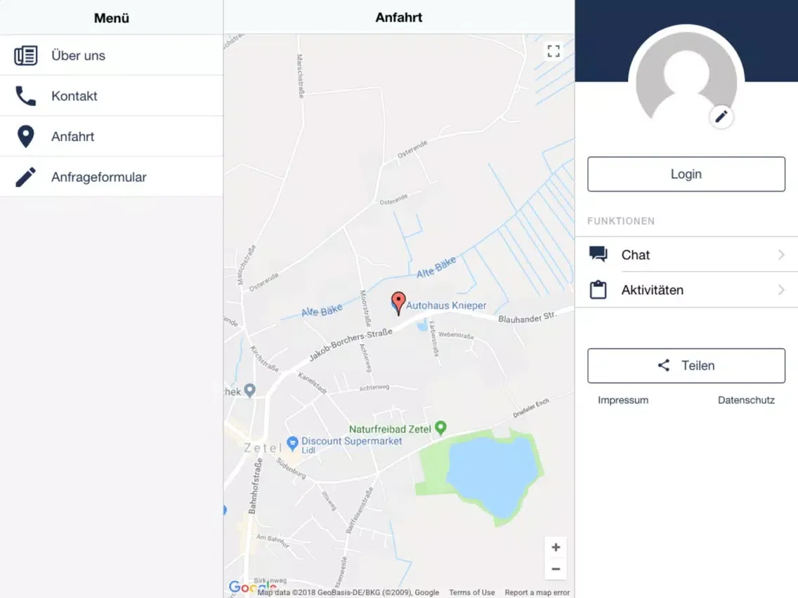 Autohaus Knieper GmbH iPad  Ekran Görüntüleri
