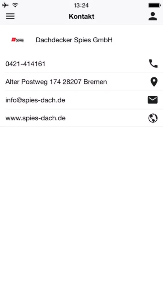 Dachdecker Spies GmbH スクリーンショット