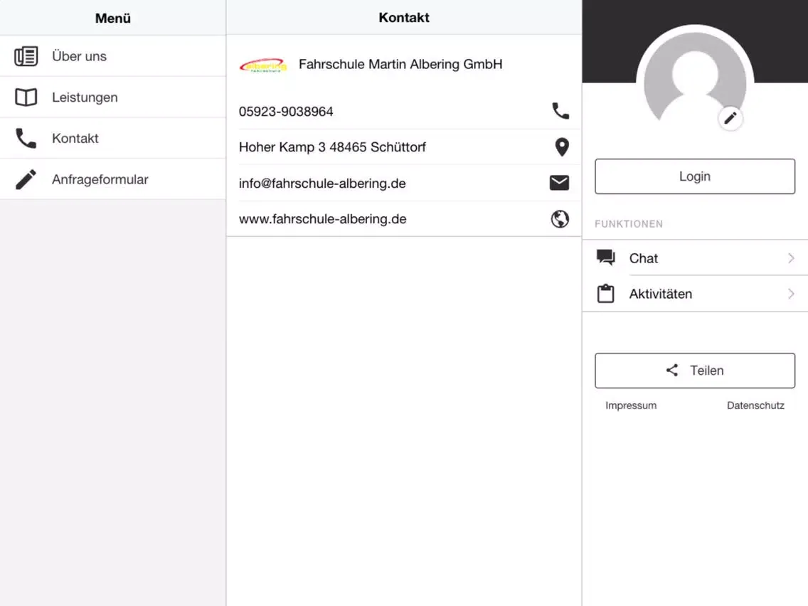 ภาพหน้าจอของ Fahrschule M. Albering GmbH iPad 