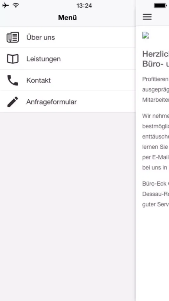 Zrzuty ekranu Büro-Eck GmbH