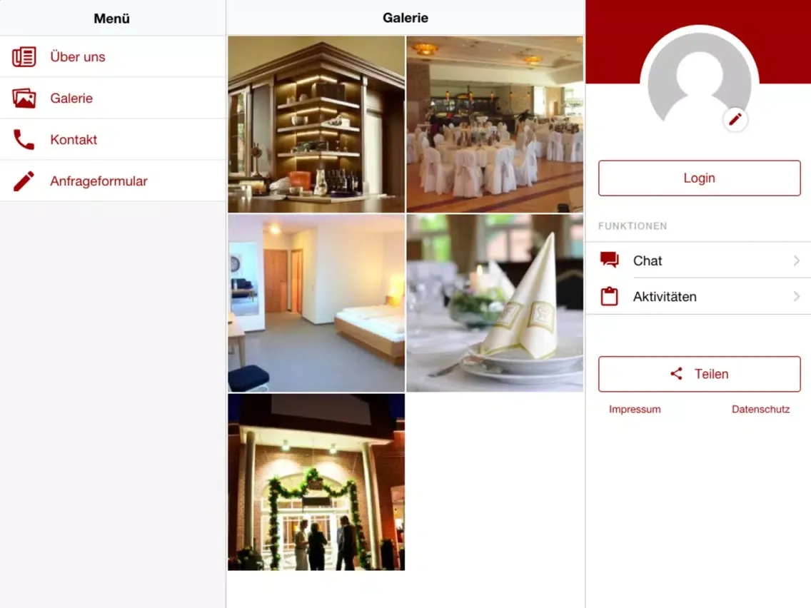 Hotel Hagen iPad  স্ক্রিনশট