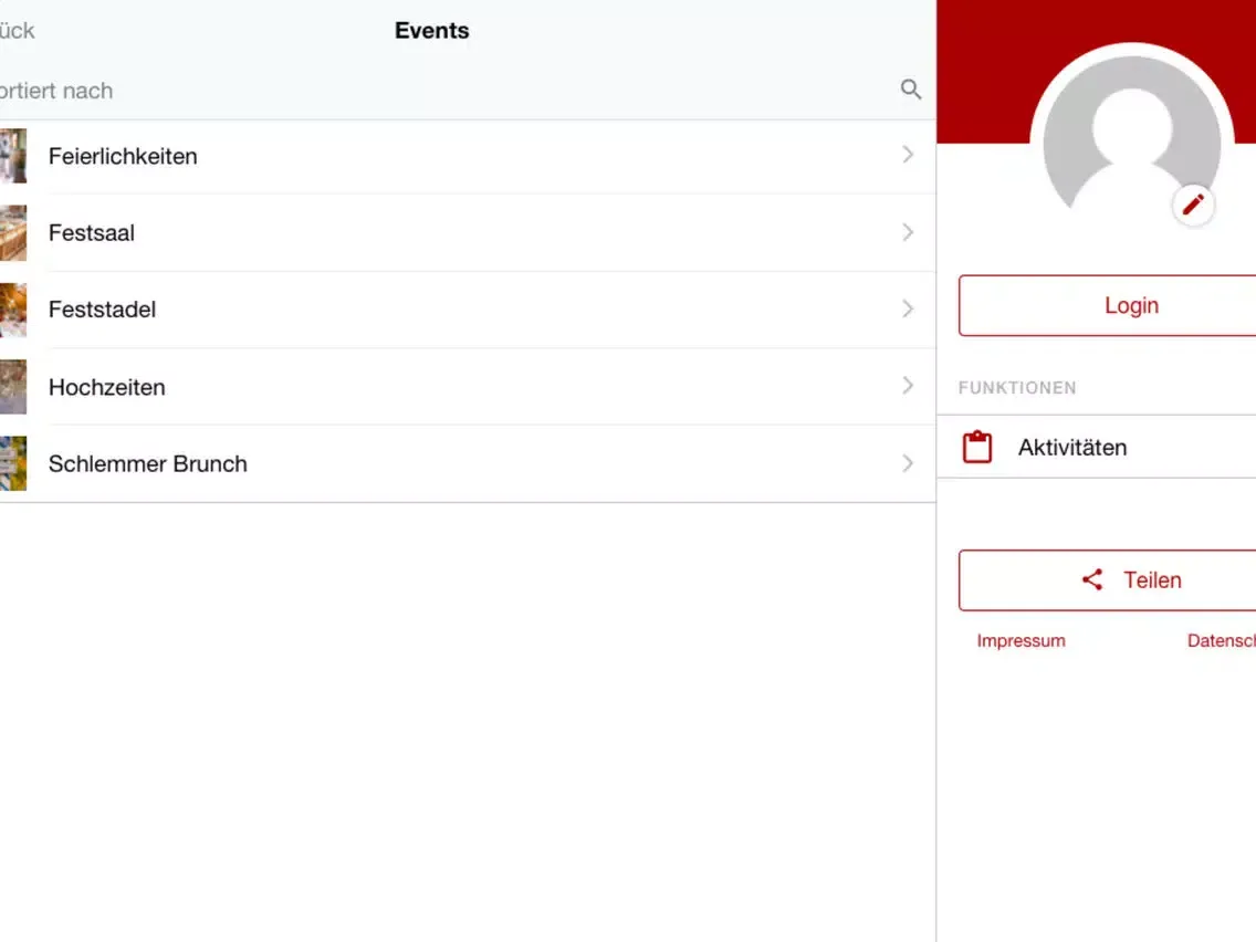 Hirsch Finningen iPad  Ekran Görüntüleri