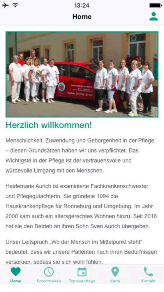 Hauskrankenpflege Aurich GmbH Ekran Görüntüleri