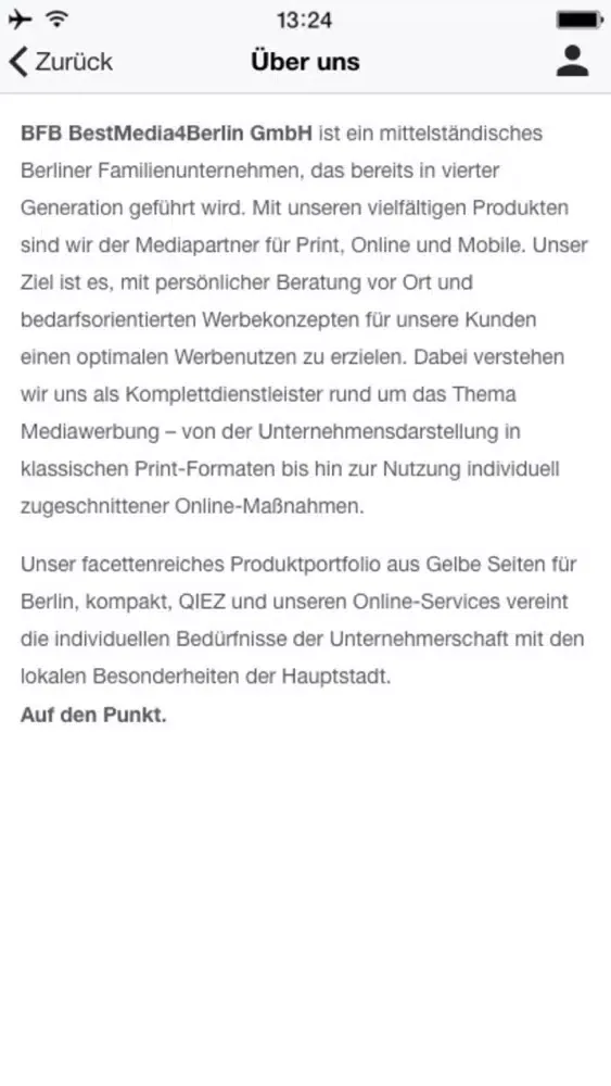 Screenshot di BFB BusinessApp