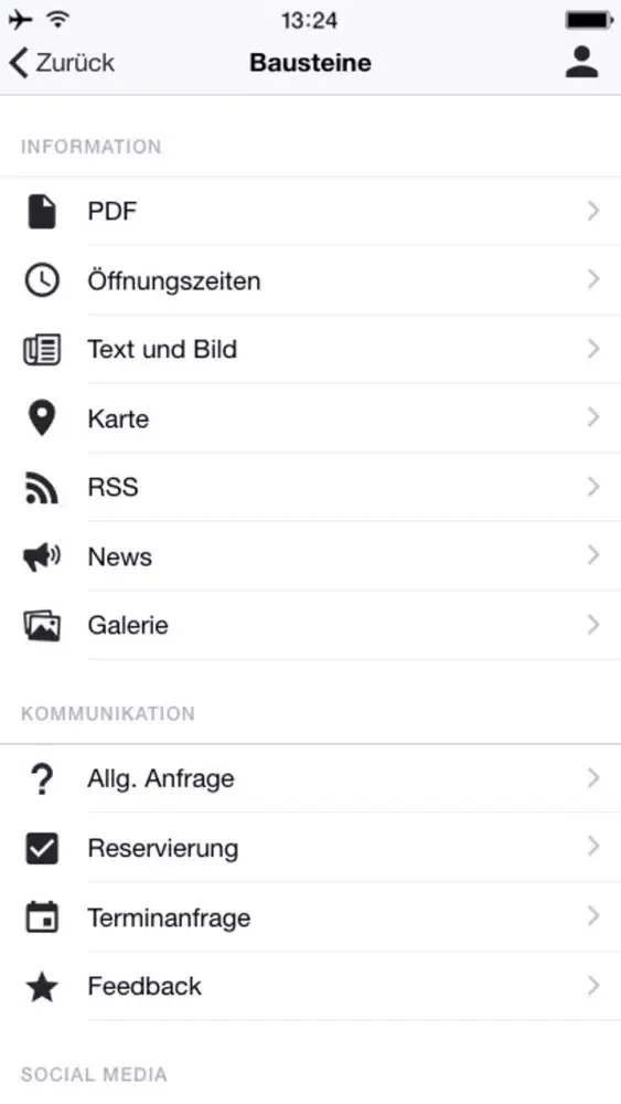 Screenshot di BFB BusinessApp