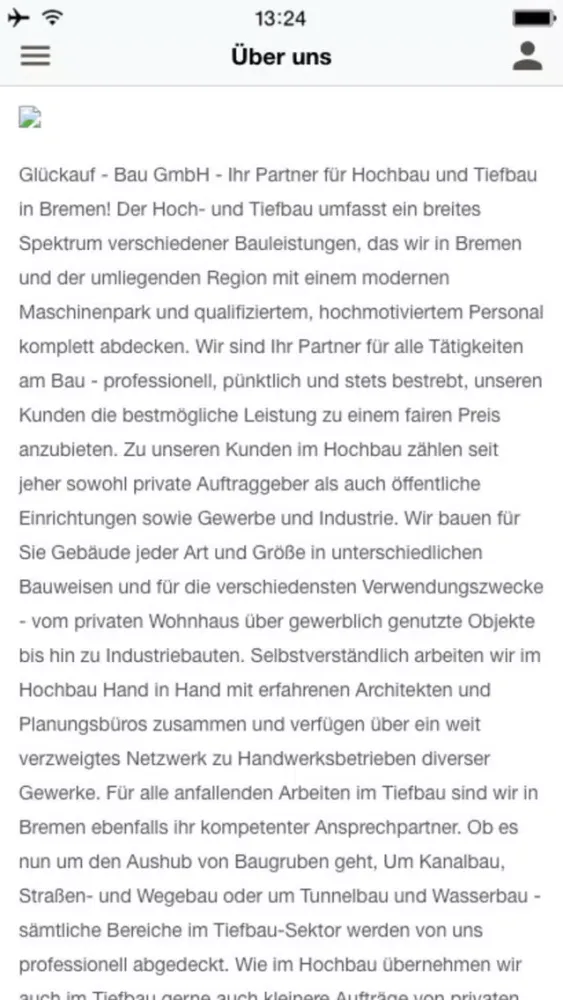 Glückauf - Bau GmbH স্ক্রিনশট