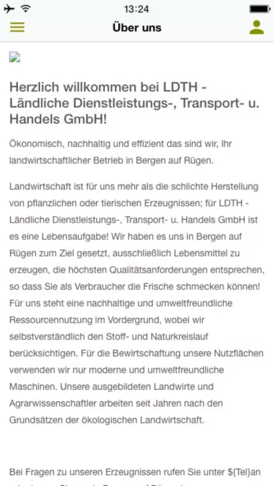 LDTH GmbH Bergen 스크린샷