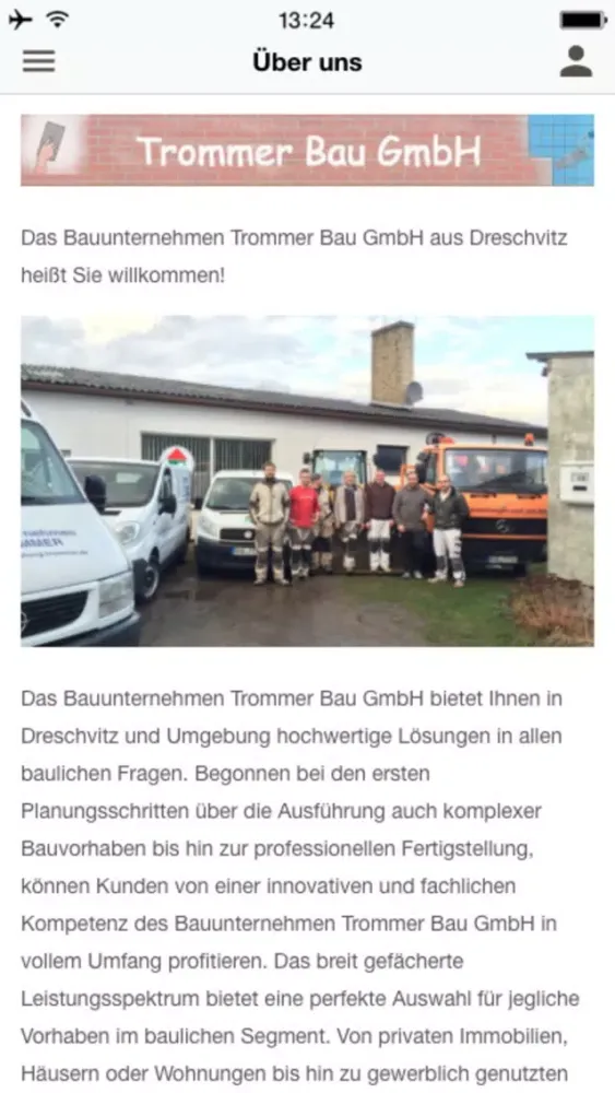 Trommer Bau GmbH應用截圖