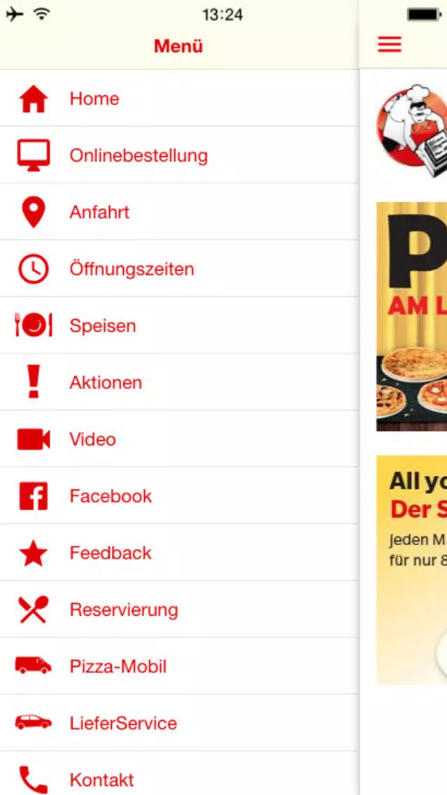 ภาพหน้าจอของ PizzaStube