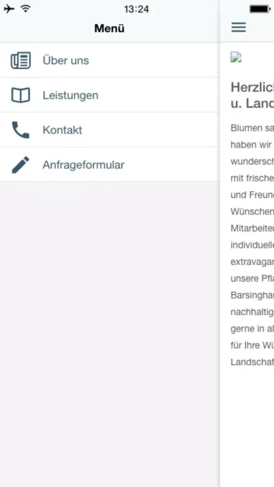 Screenshot di Syrbou Gartenbau