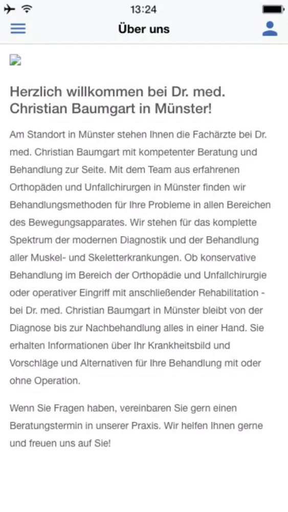 Dr. med. Christian Baumgart 스크린샷