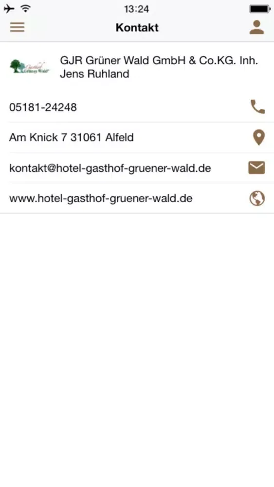 Tangkapan layar GJR Grüner Wald
