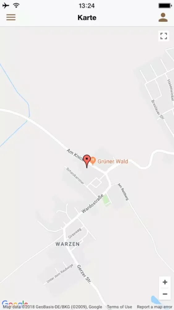 Tangkapan layar GJR Grüner Wald