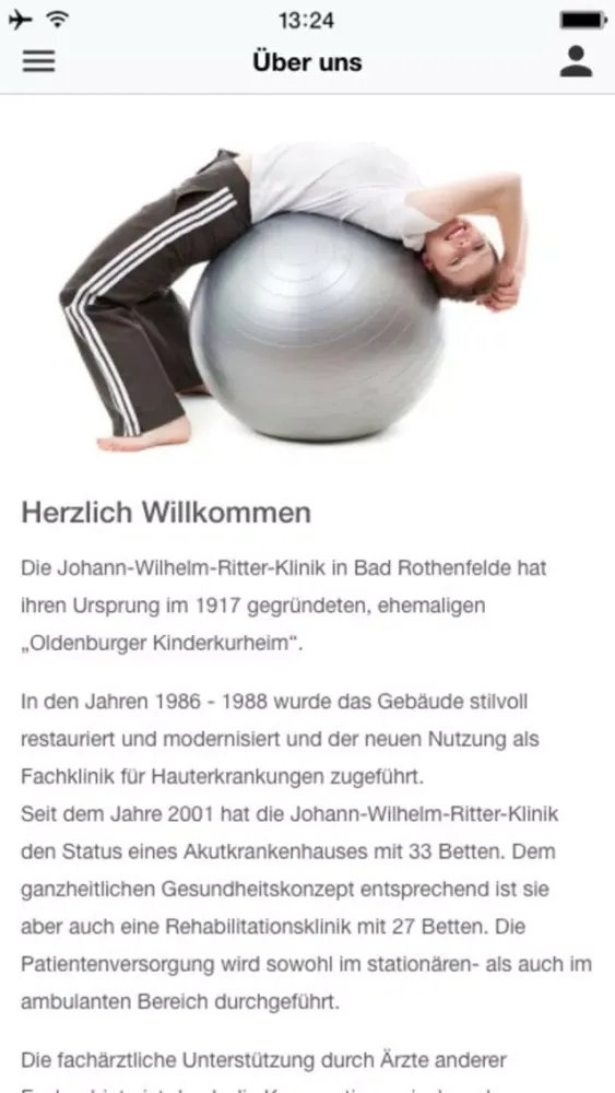 Capturas de tela do Johann-Wilhelm-Ritter-Klinik