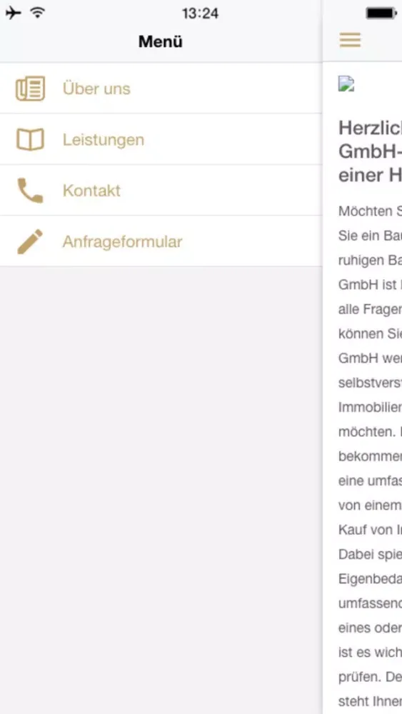 Captures d'écran de HVV Immobilien GmbH