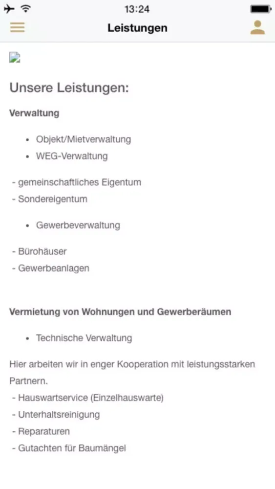 Captures d'écran de HVV Immobilien GmbH