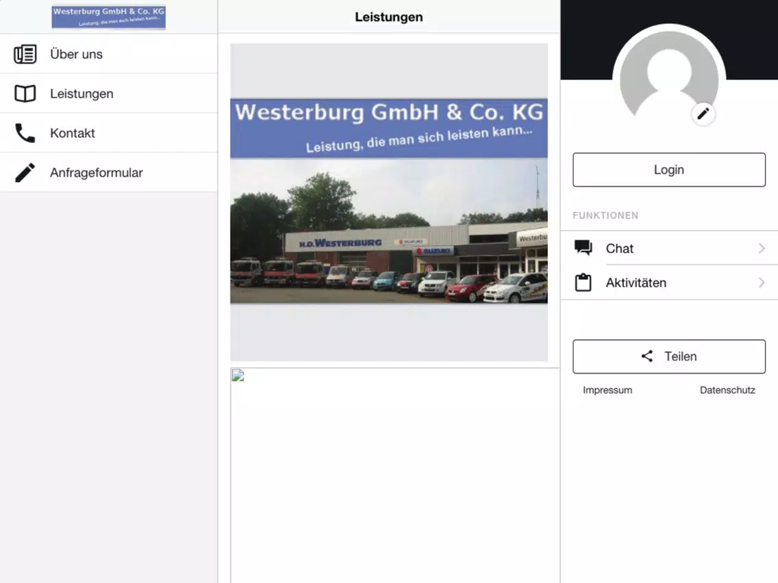 Westerburg GmbH & Co. KG iPad 应用截图