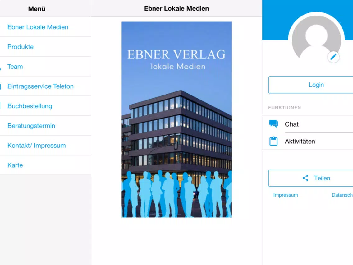 Ebner Verlag lokale Medien iPad  স্ক্রিনশট
