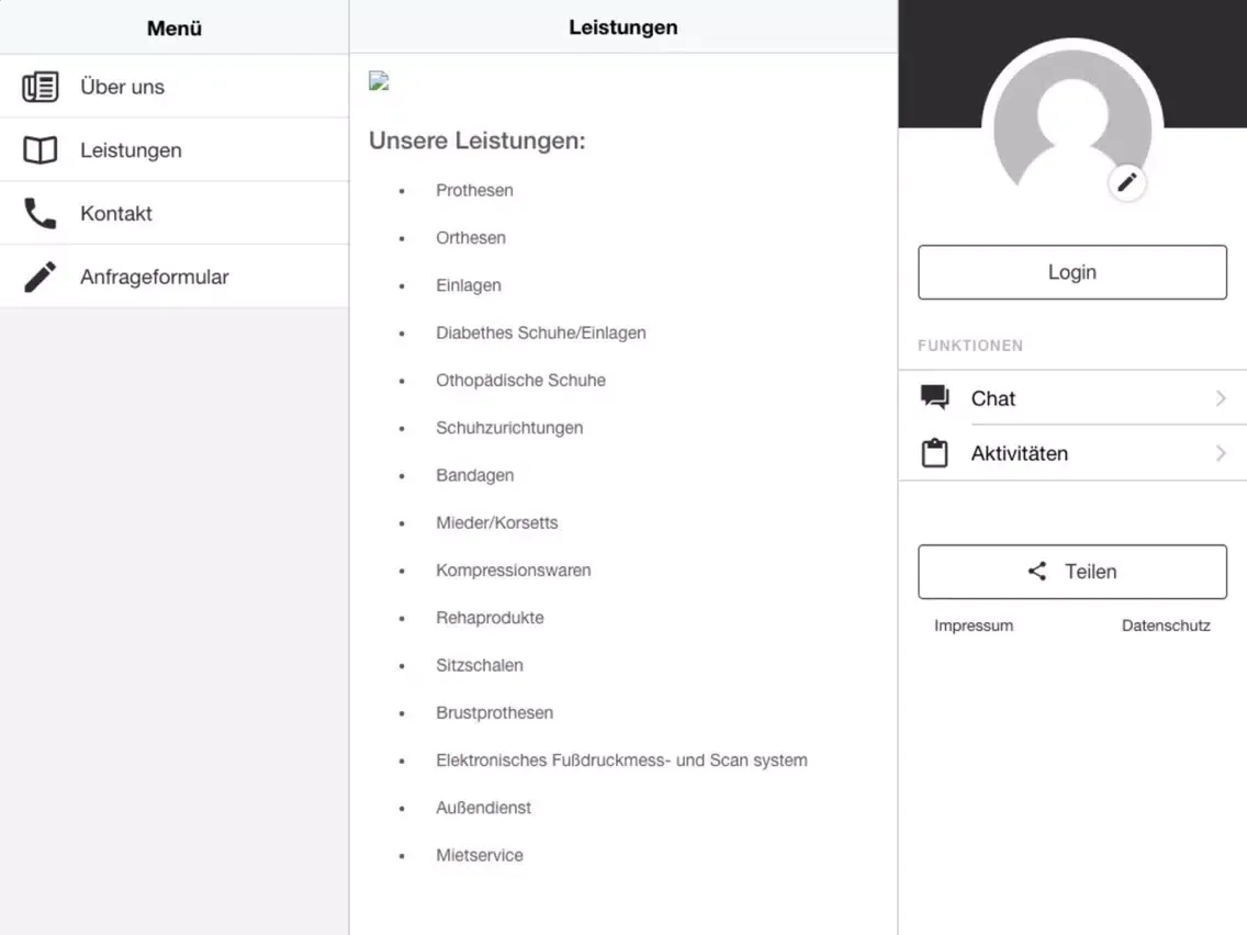 صور ZTO - Zentrum für Orthopädie iPad 