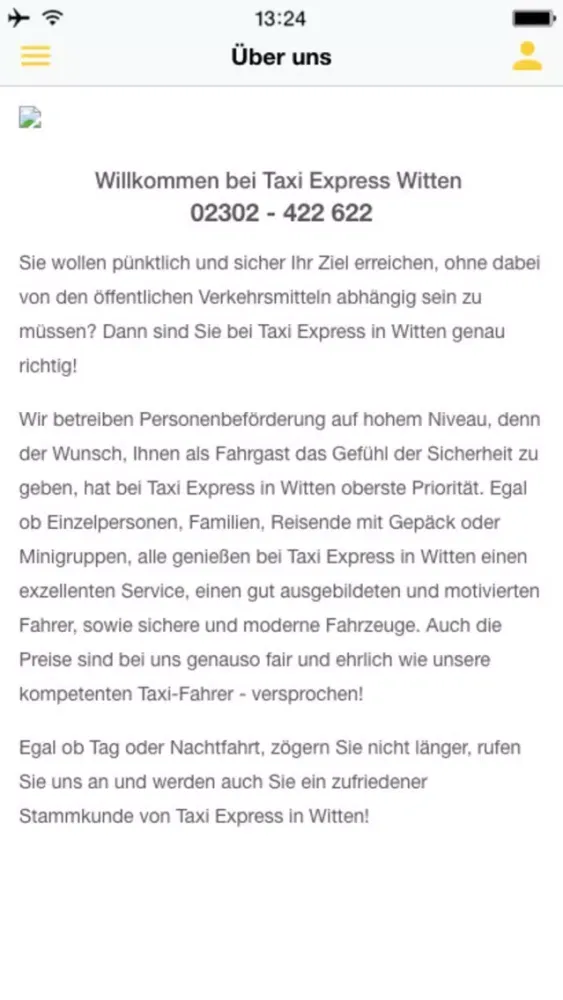 Ảnh chụp màn hình của WITTEN Taxi EXPRESS