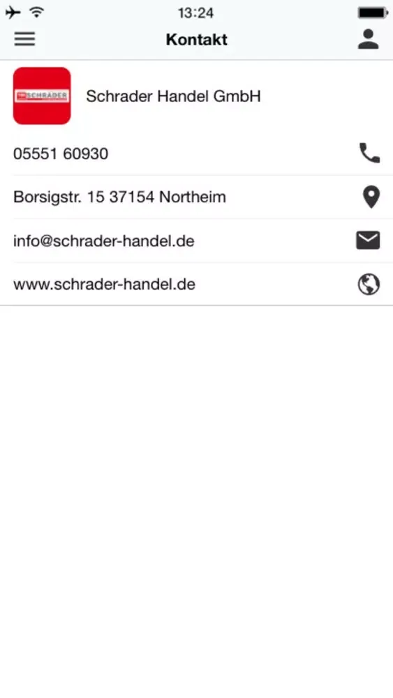 ภาพหน้าจอของ Schrader Handel GmbH