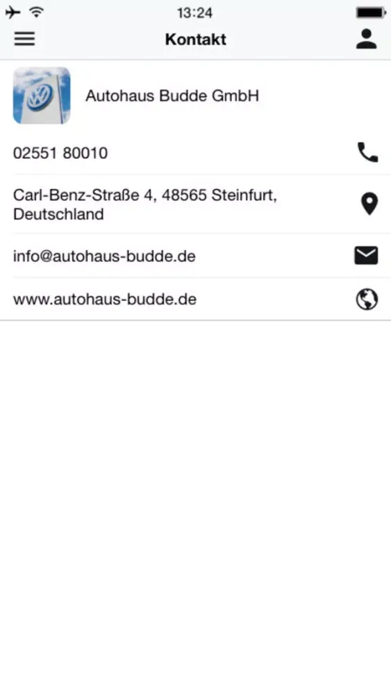 Tangkapan layar Autohaus Budde GmbH