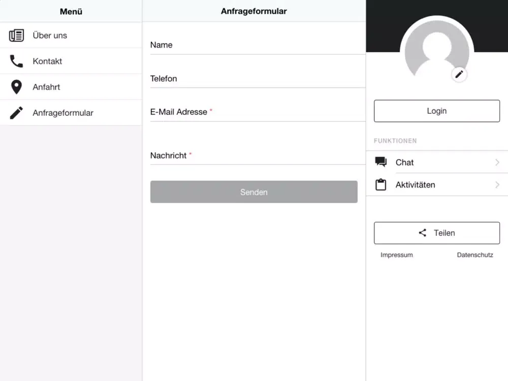 Martin Suhr Dachdeckermeister iPad  Screenshots