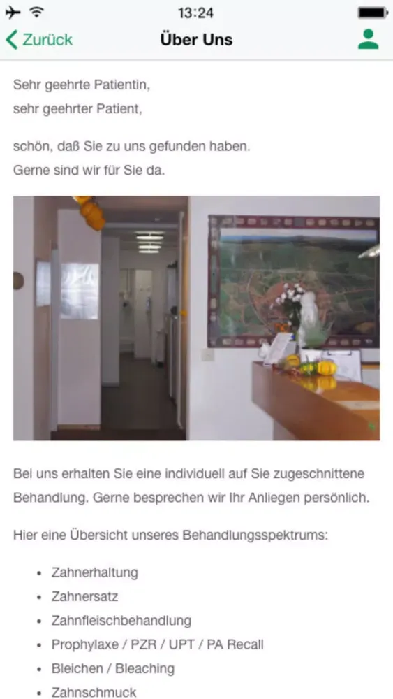 Zahnarztpraxis Dr. Rehmer Screenshots