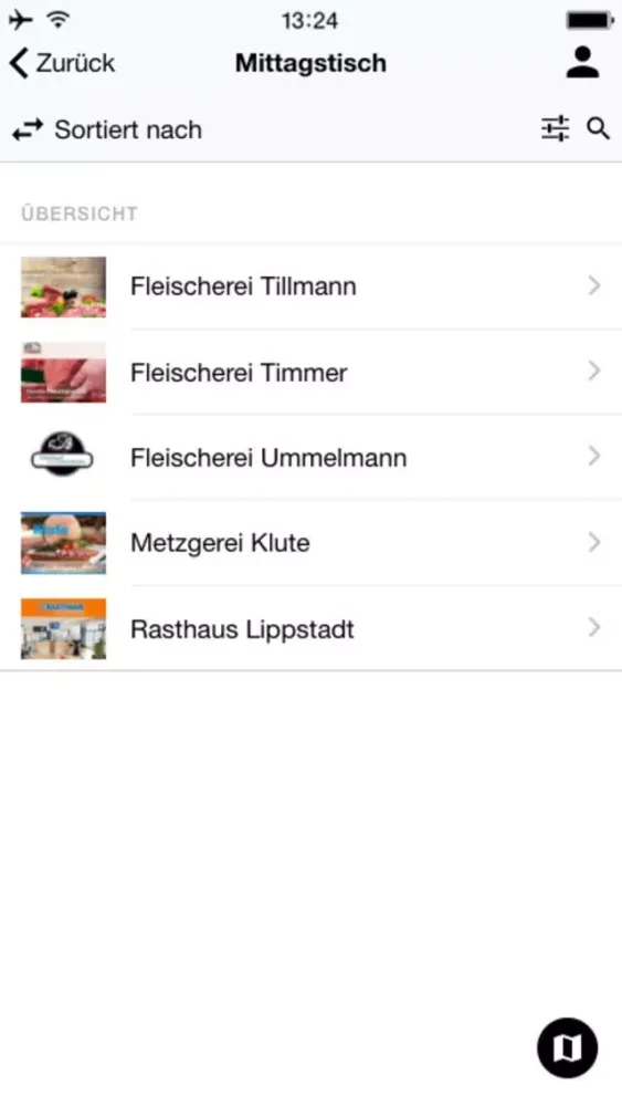Tangkapan skrin Fleischer-App