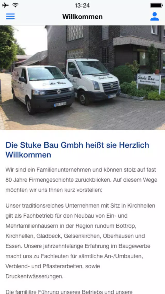 Captures d'écran de Stuke Bau Bauunternehmen