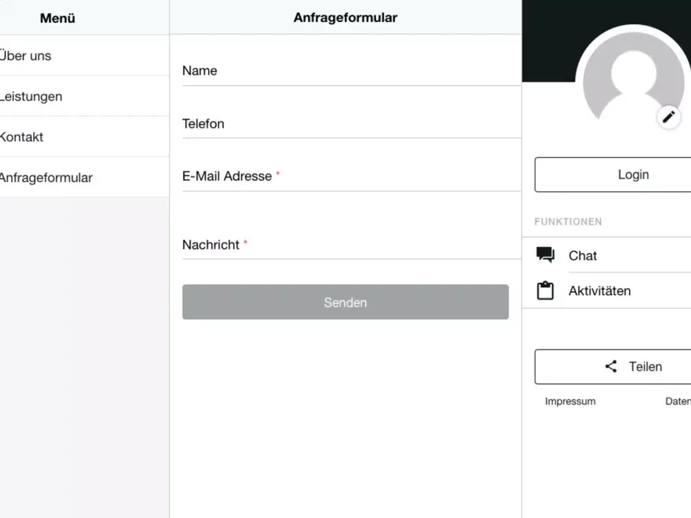 Ảnh chụp màn hình của Max Moritz iPad 