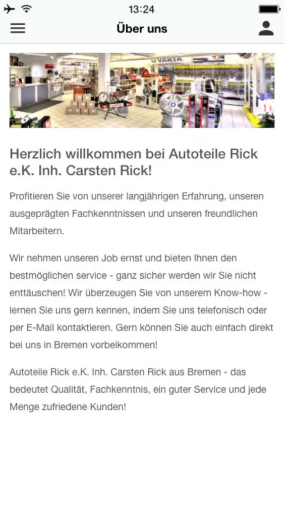 Autoteile Rick 스크린샷
