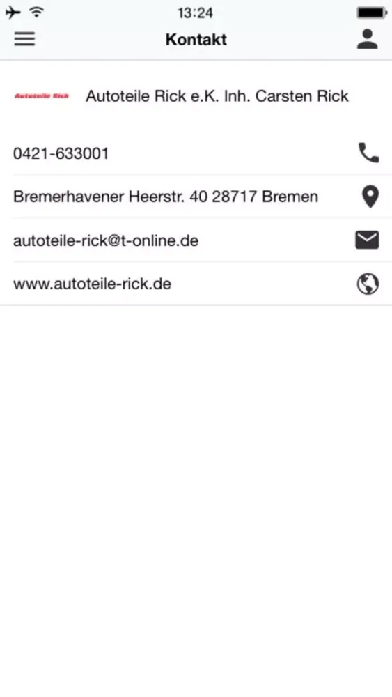Autoteile Rick 스크린샷