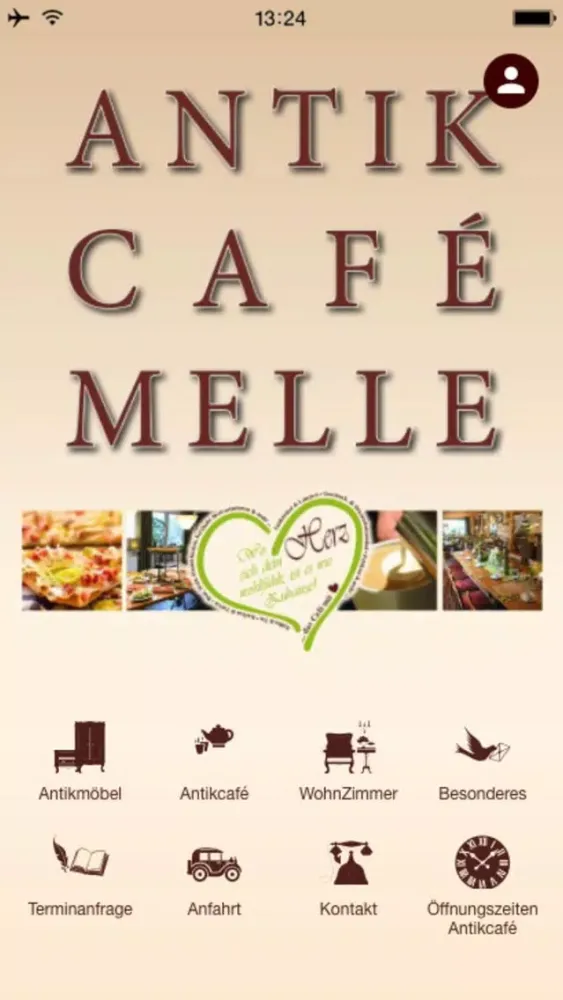 ANTIK CAFÉ MELLE स्क्रीनशॉट