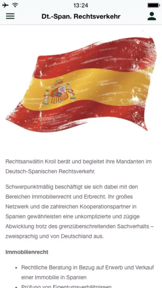 Tangkapan layar Katharina Kroll Rechtsanwältin