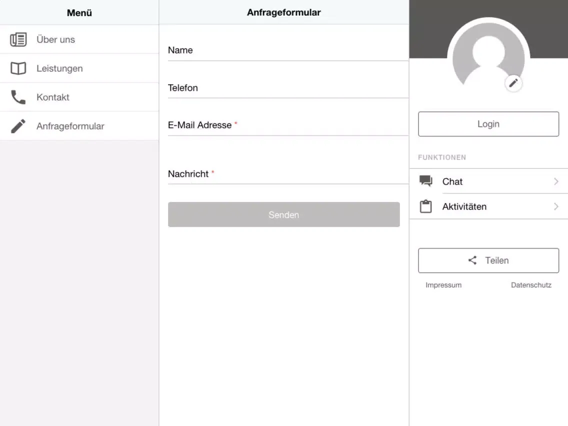 NW Steuerberatungsges. mbH iPad  Ekran Görüntüleri