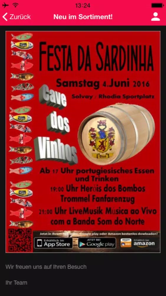 Tangkapan layar Cave dos vinhos