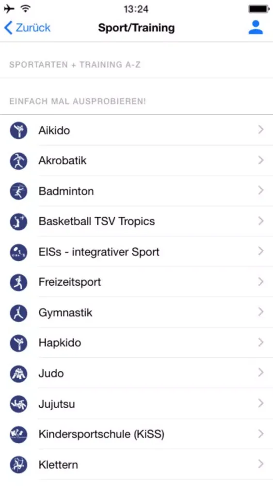 TSV Oberhaching e. V. 스크린샷
