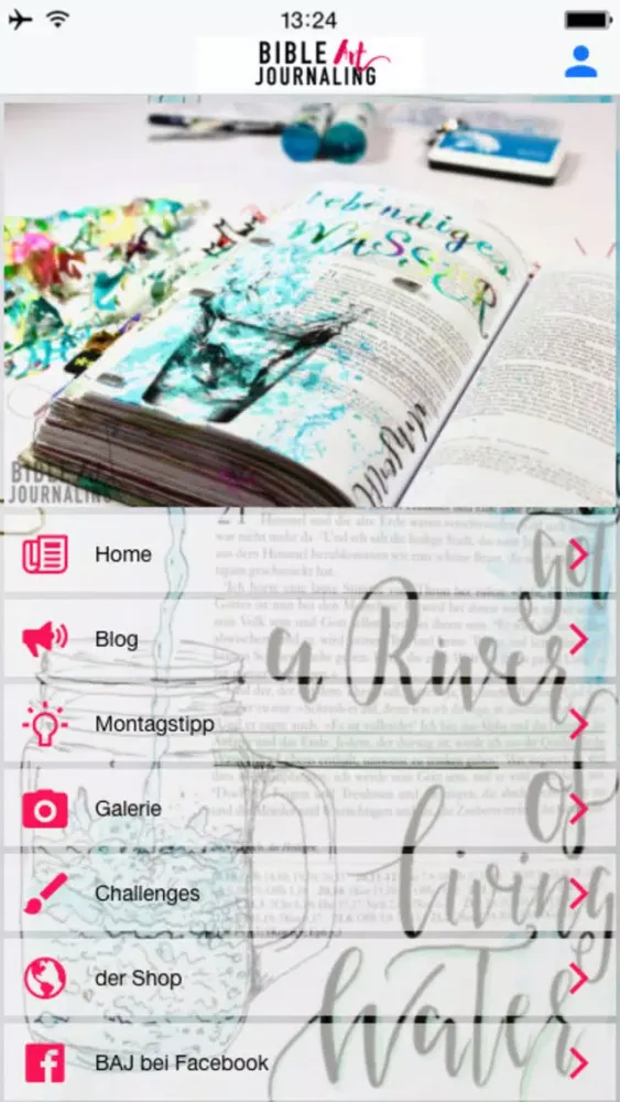 Tangkapan skrin Bible Art Journaling